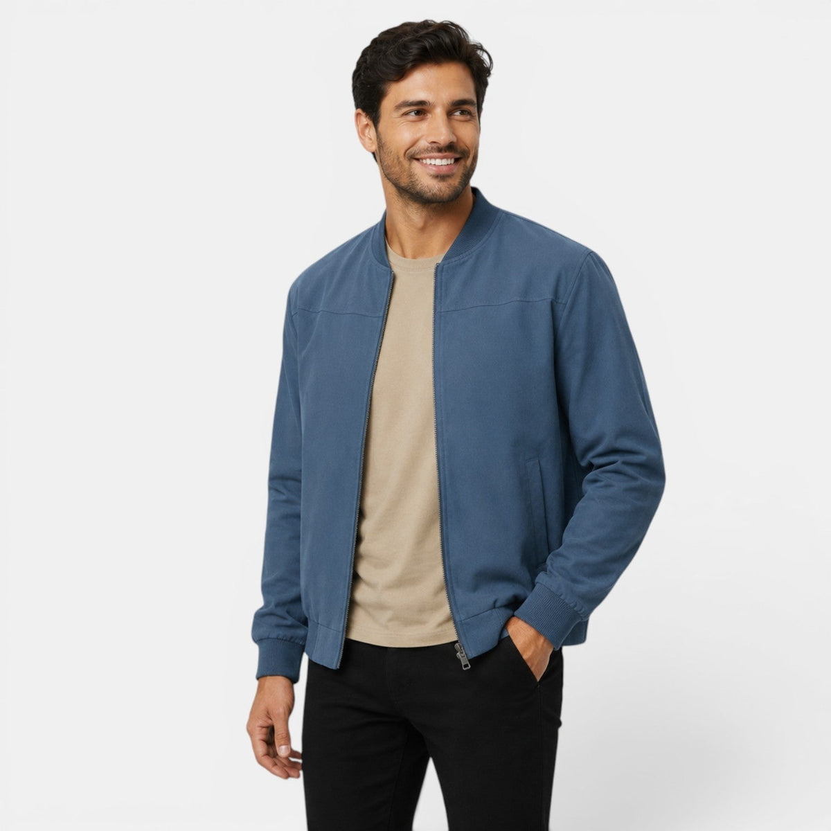 Blouson aviateur léger pour homme, idéal au quotidien 0