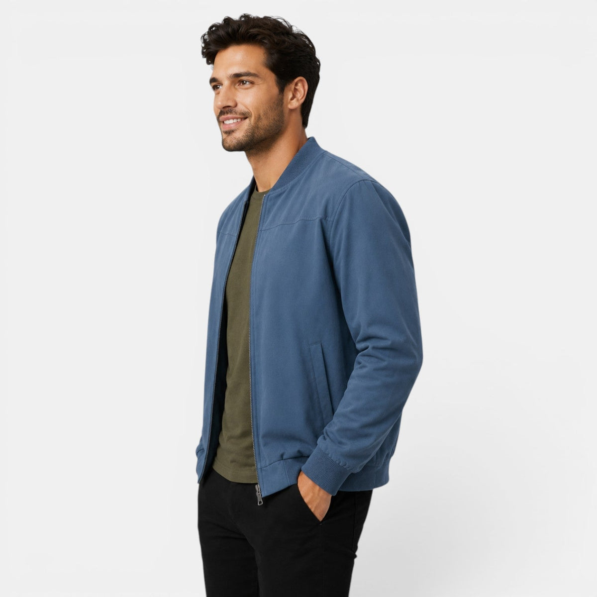 Blouson aviateur léger pour homme, idéal au quotidien 1