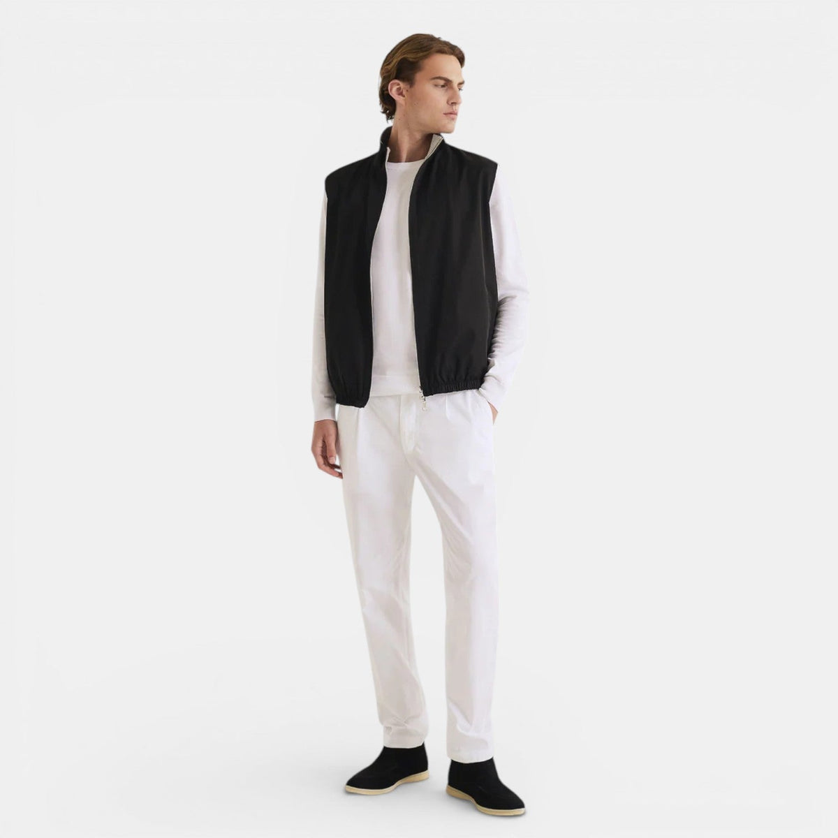Bodywarmer réversible classique pour hommes 1