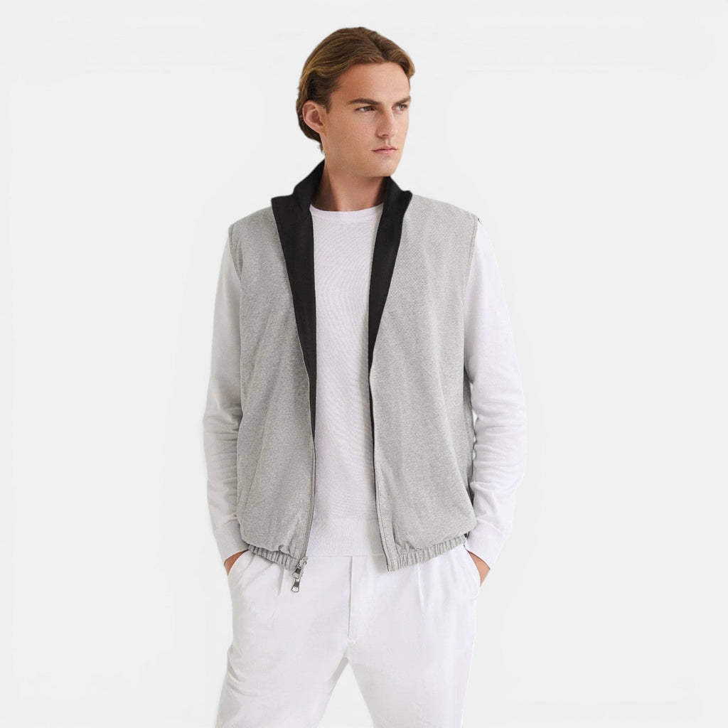 Bodywarmer réversible classique pour hommes 4