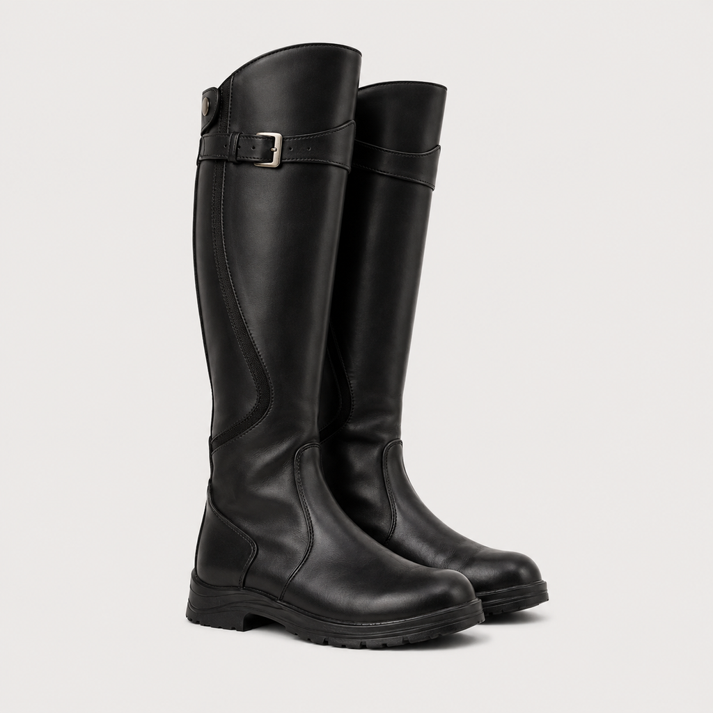 Bottes d'équitation intemporelles pour femmes, élégantes et traditionnelles, chaussures d'hiver 0