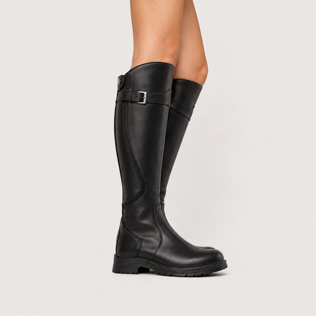 Bottes d'équitation intemporelles pour femmes, élégantes et traditionnelles, chaussures d'hiver 2