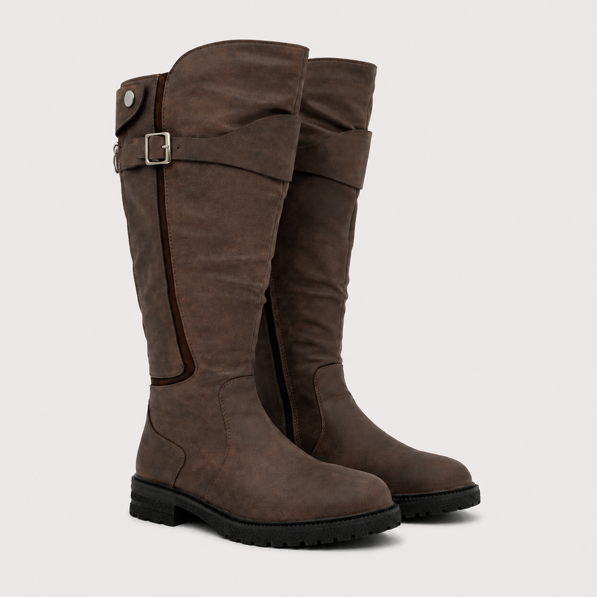Bottes d'équitation intemporelles pour femmes, élégantes et traditionnelles, chaussures d'hiver 5