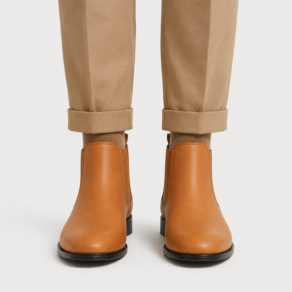 Bottines Chelsea pour homme haut de gamme, confortables et classiques à enfiler. 1