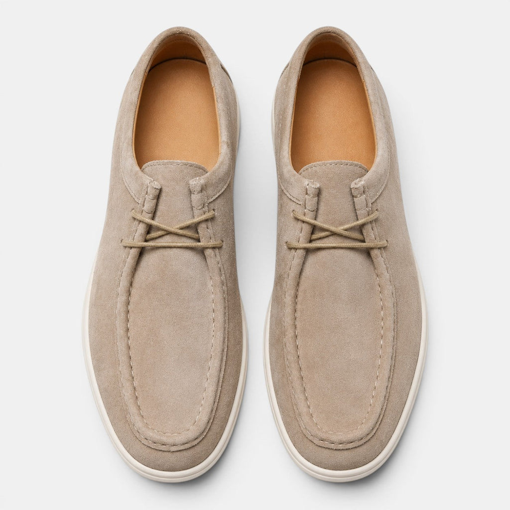 Chaussures de bureau légères en daim à lacets pour hommes, idéales au quotidien 1