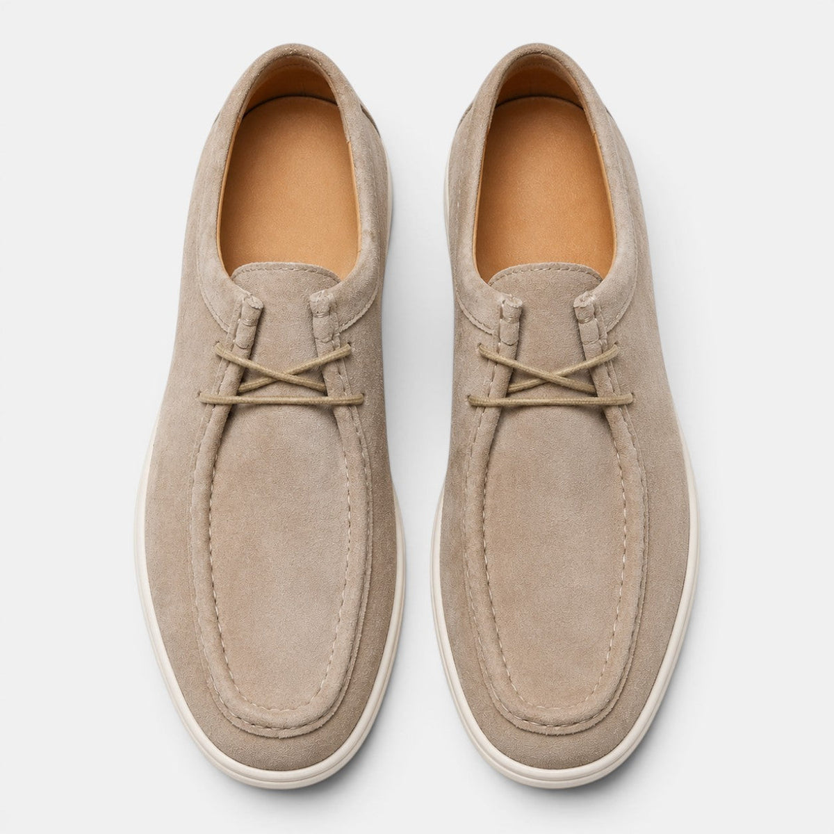 Chaussures de bureau légères en daim à lacets pour hommes, idéales au quotidien 1