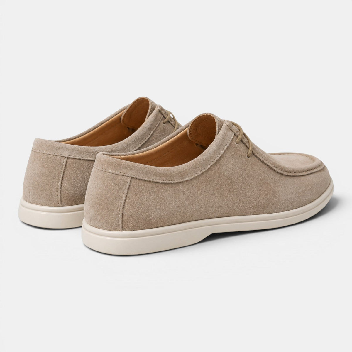 Chaussures de bureau légères en daim à lacets pour hommes, idéales au quotidien 2