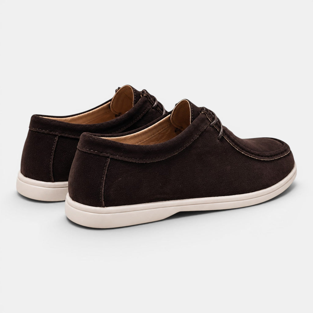 Chaussures de bureau légères en daim à lacets pour hommes, idéales au quotidien 6