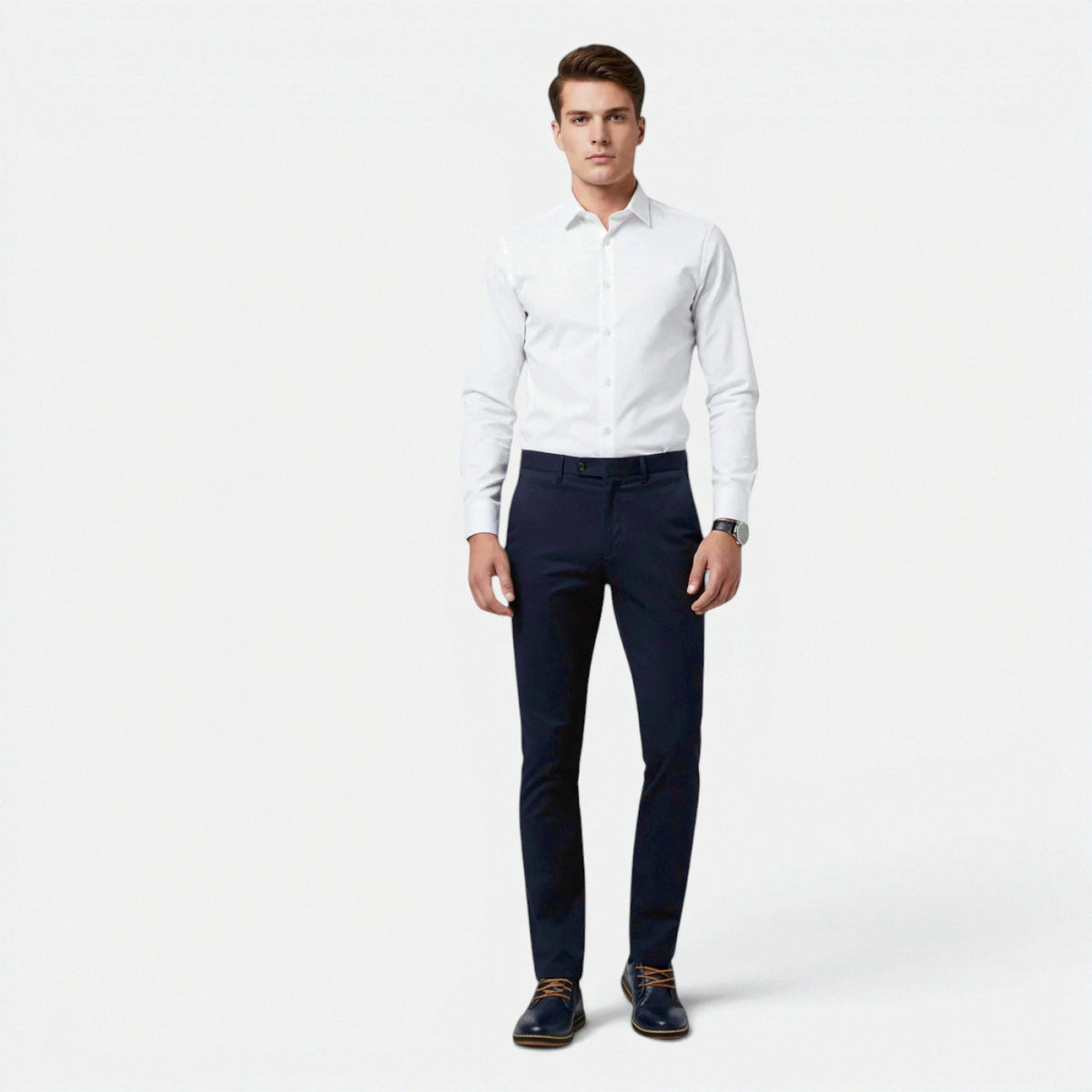 Chaussures en cuir pour hommes fabriquées à la main 2