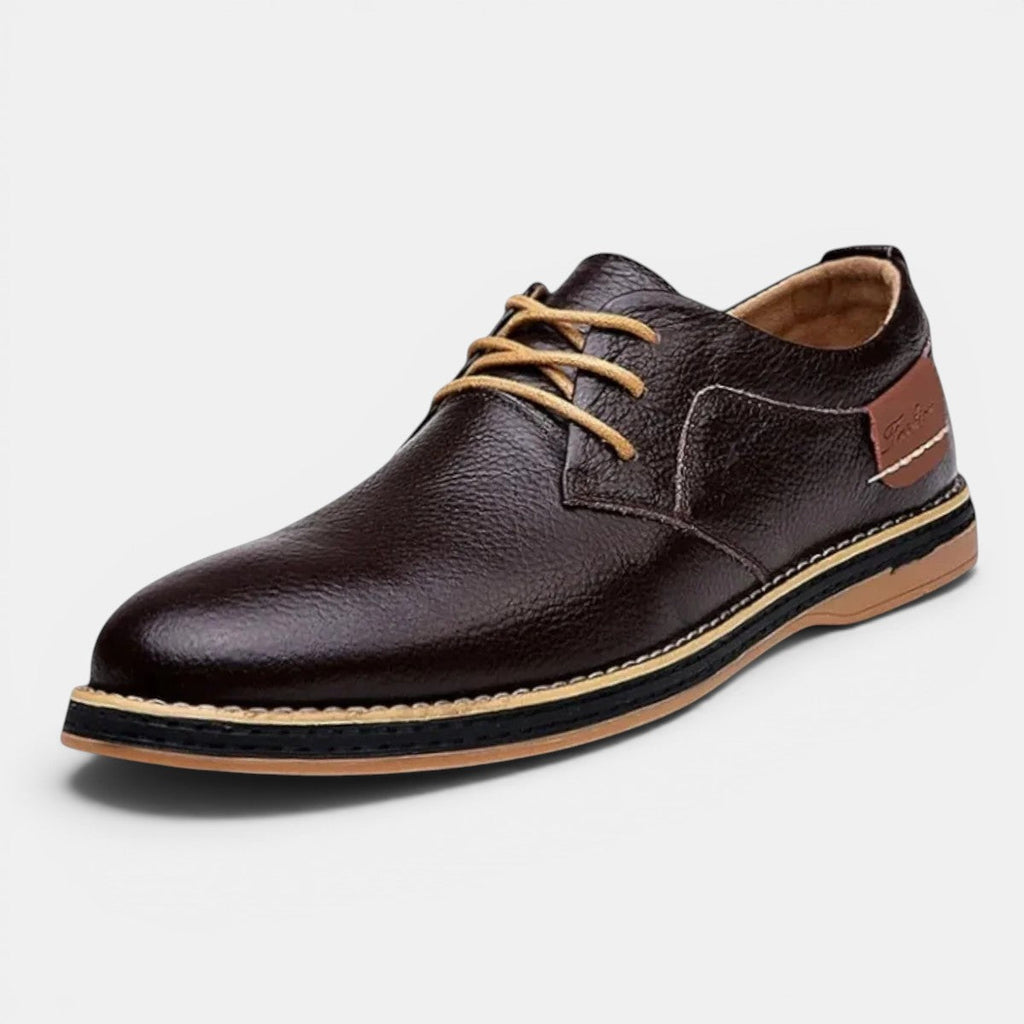 Chaussures en cuir pour hommes fabriquées à la main 4