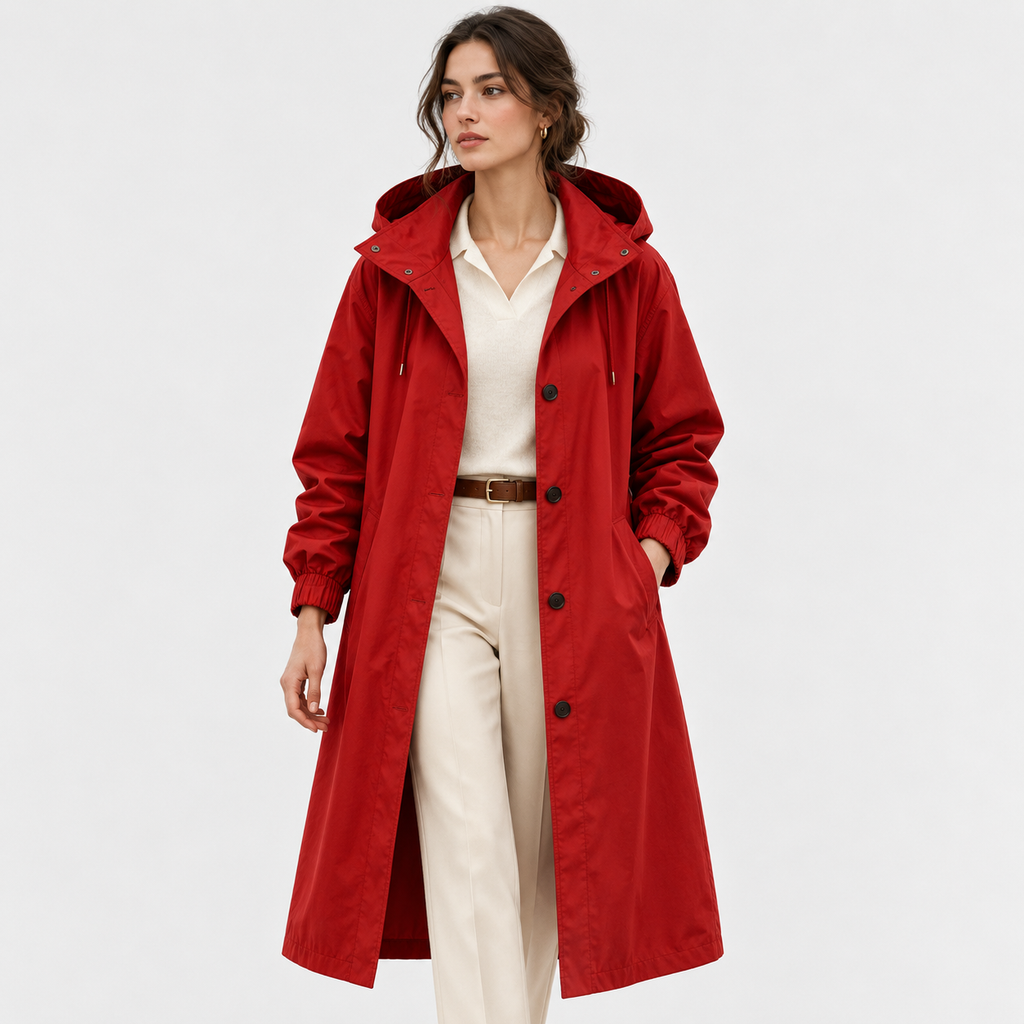 Coupe-vent léger à capuche pour femme, imperméable 11