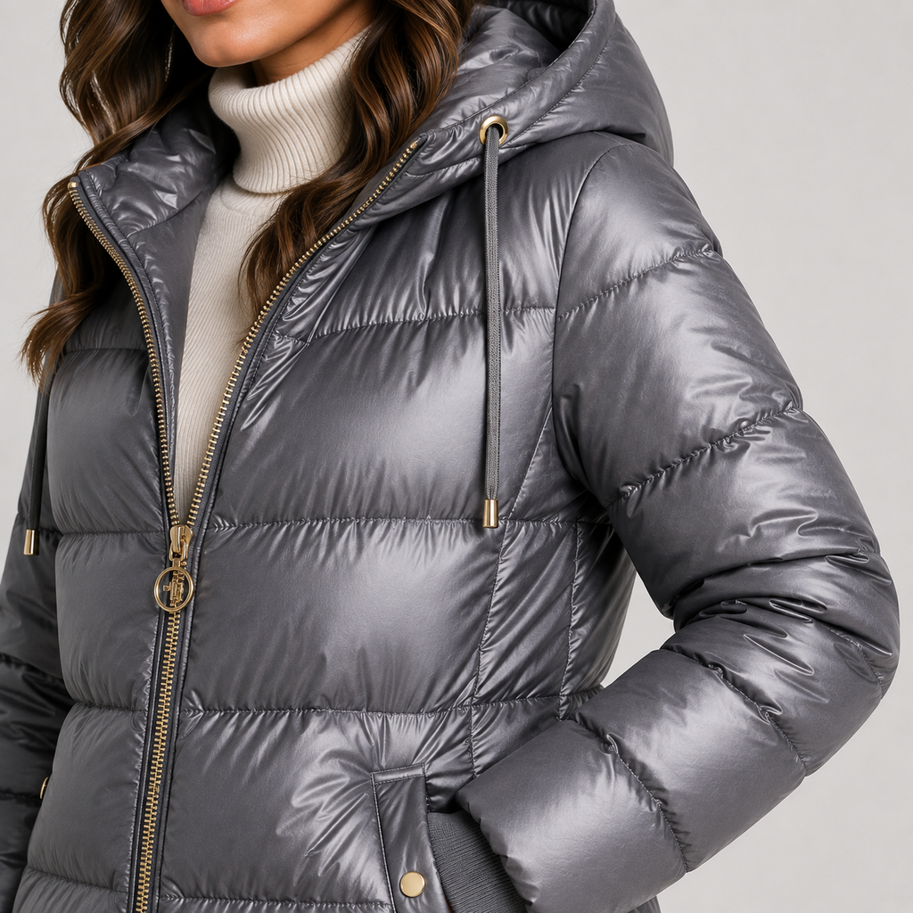 Doudoune à capuche pour femme, isolante et idéale pour les temps froids. 2
