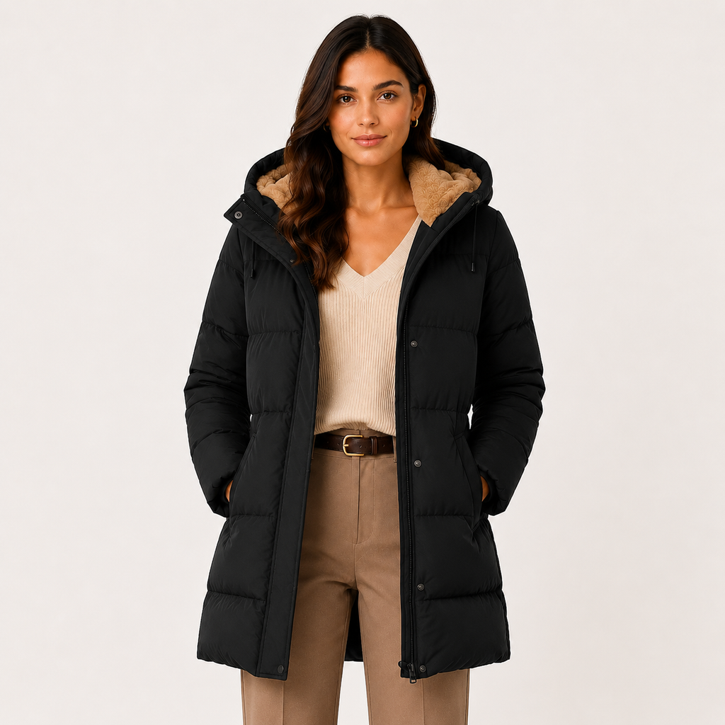 Doudoune pour femme, isolée, chaude et légère, vêtement d'extérieur d'hiver 5