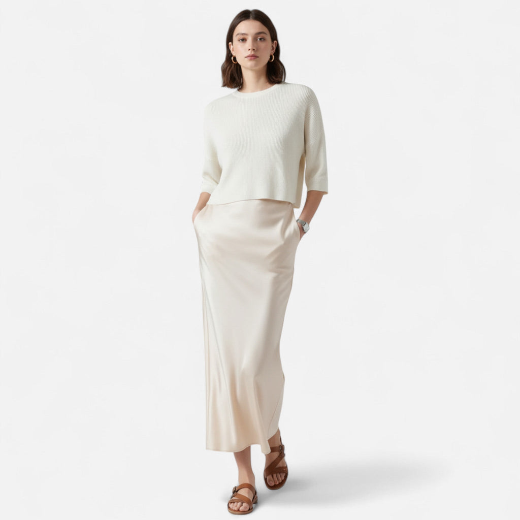Jupe en soie pour femme de la vieille fortune 2