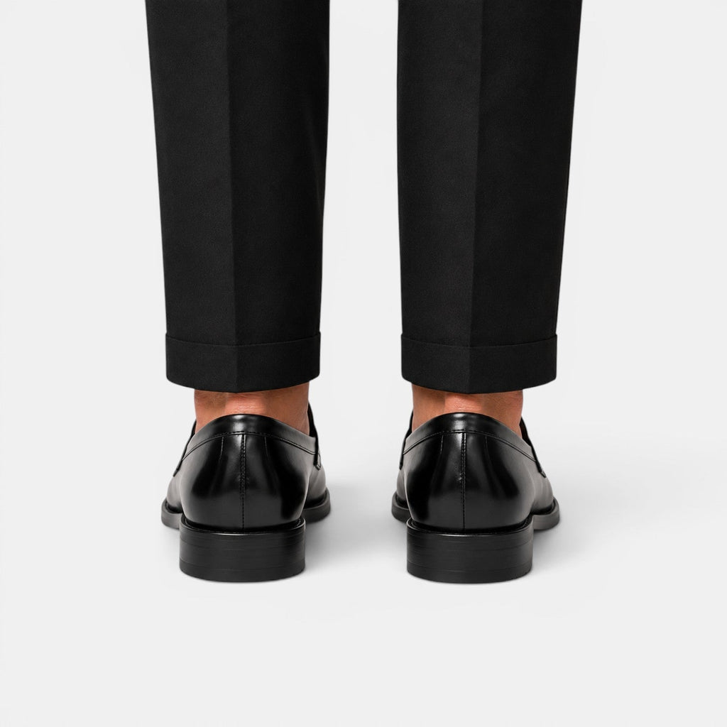 Mocassins Penny en cuir de qualité supérieure pour hommes, chaussures habillées classiques 4