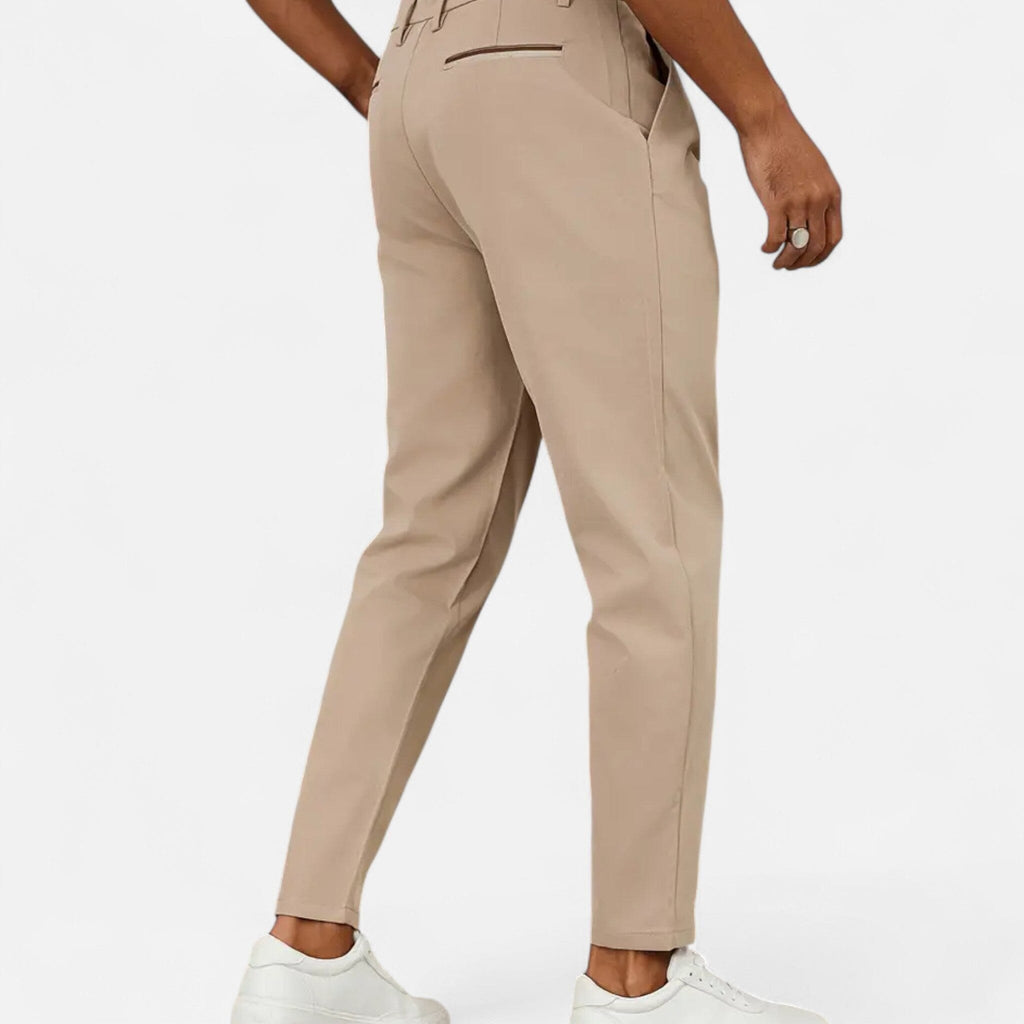 Pantalon d'affaires classique à plis pour homme 3