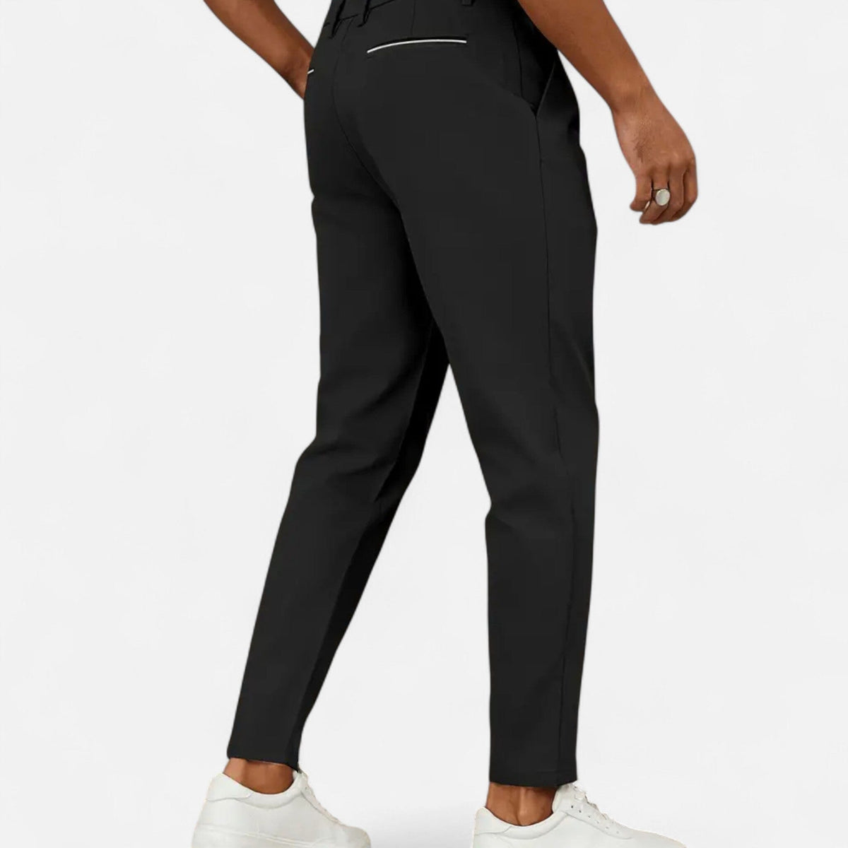 Pantalon d'affaires classique à plis pour homme 6