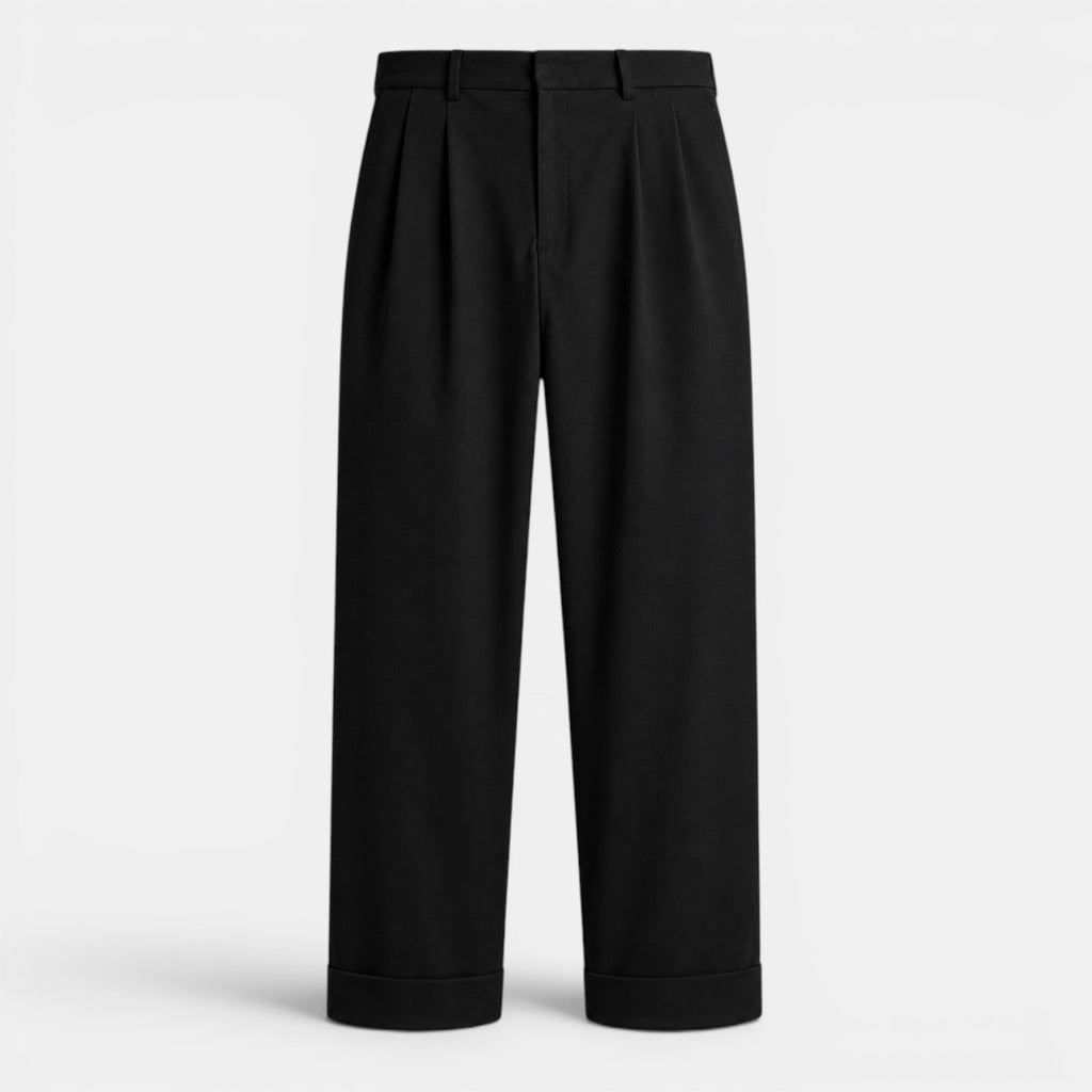Pantalon en lin taille haute pour femme 4