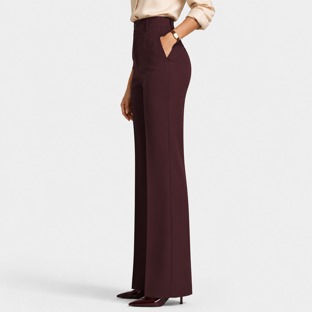 Pantalon large premium pour femme, confortable pour le bureau 2