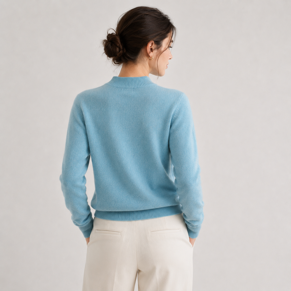 Pull premium pour femme, confortable et classique, en maille d'hiver 3