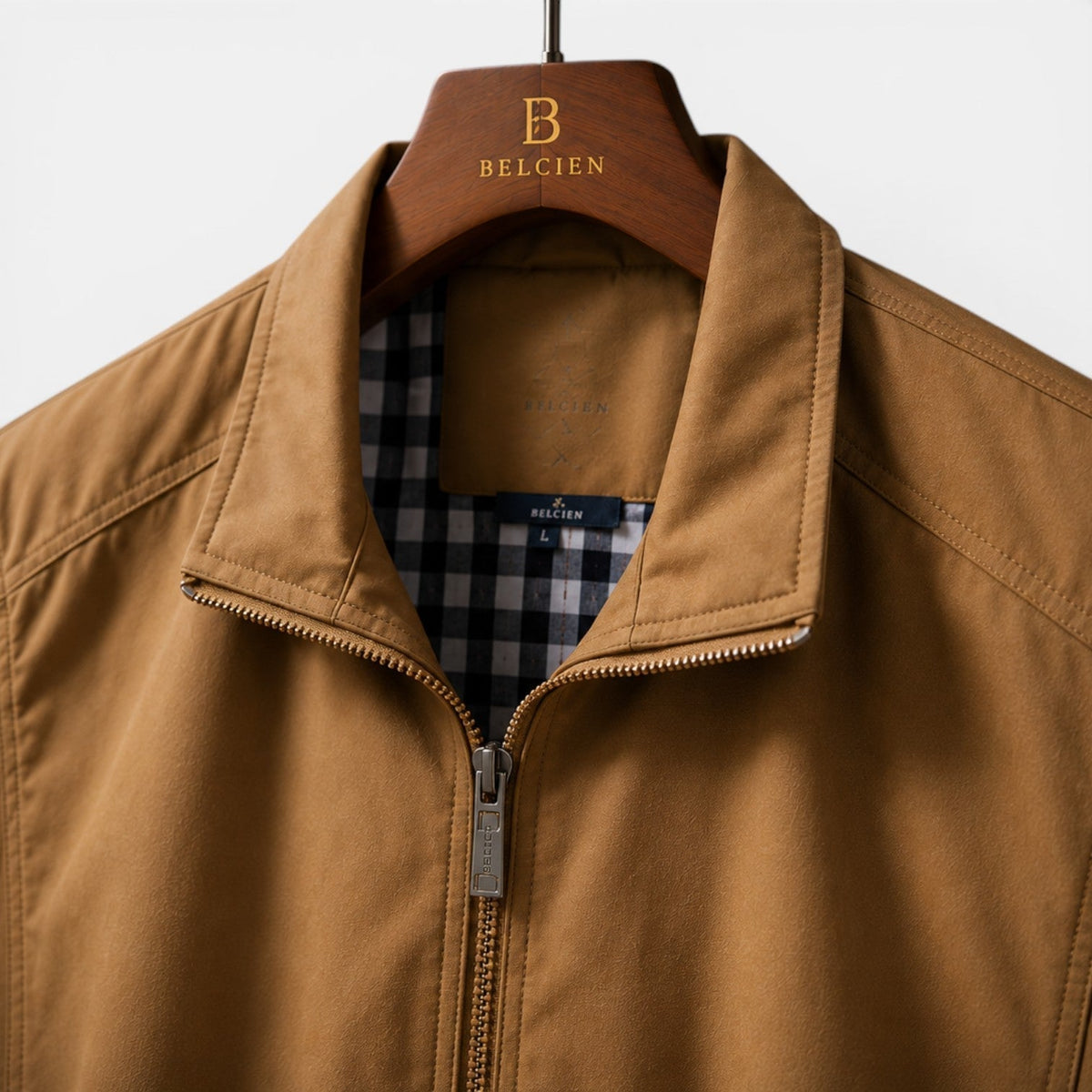Veste décontractée légère pour homme, respirante et confortable, fermeture éclair sur le devant 5