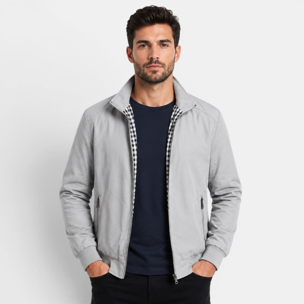 Veste décontractée légère pour homme, respirante et confortable, fermeture éclair sur le devant 9
